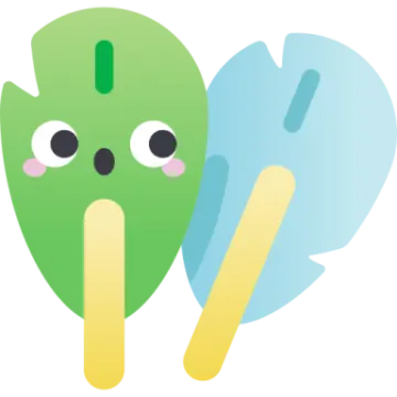 two ice popss with faces on them