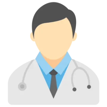 a male doctor icon