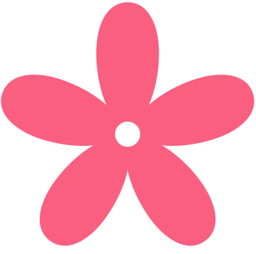 a pink flower