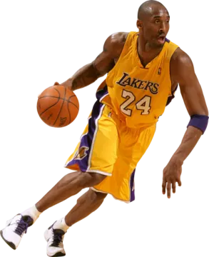 a basketball player with a ball in his hand