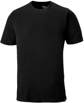 a black t - shirt on a white background