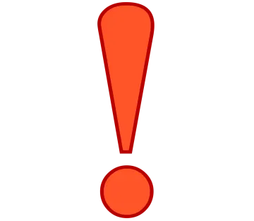 a red exor icon on a white background