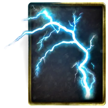 a picture of lightning on a white background