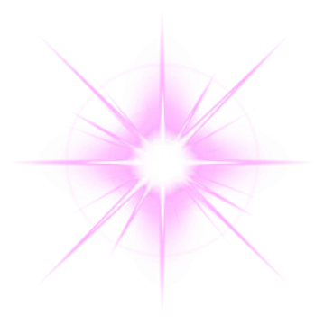 a white star in the center of a circle