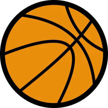 a basketball ball on a white background