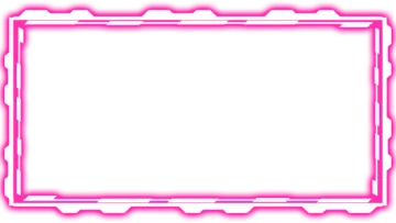 a pink frame on a white background