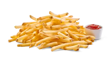 a pile of french fries