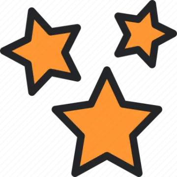 three stars icon