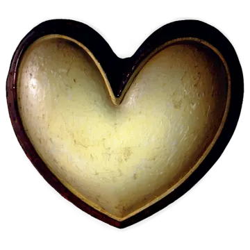 a heart shaped object on a white background