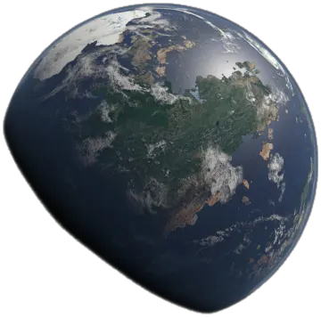 an image of the earth from space