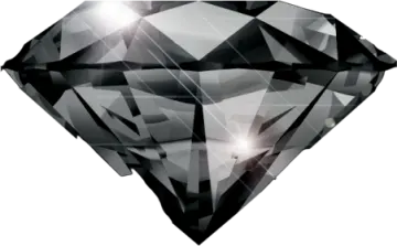 a diamond on a white background