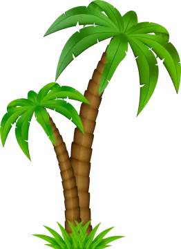 a palm tree clipart
