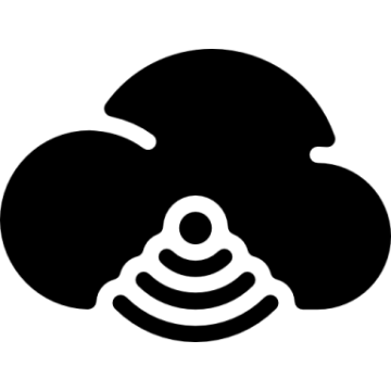 a black and white silhouette of a woman's head