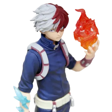 a figure of a person holding a fish
