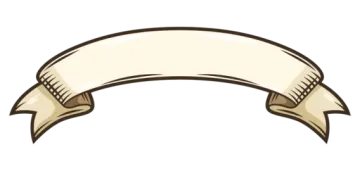 a scroll with a blank ribbon
