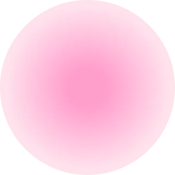 a pink circle on a white background