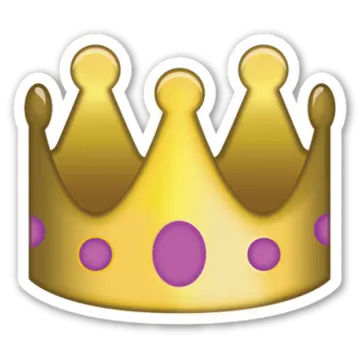 the crown sticker