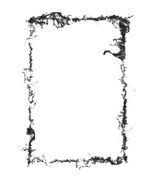 a black and white image of a square frame