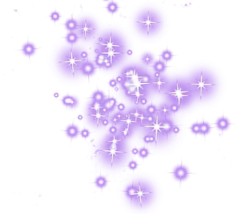 a bunch of purple stars on a white background