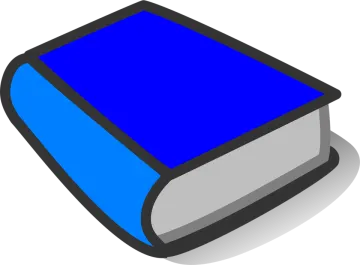 a blue book