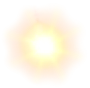 the sun is shining brightly in the sky