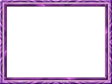 a purple frame on a white background