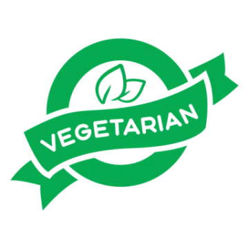 the logo for vegetarian