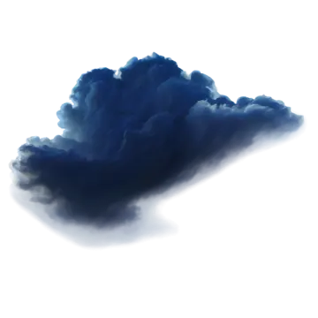 a cloud in the sky