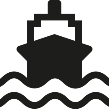 a black and white image of a ship