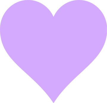 a purple heart
