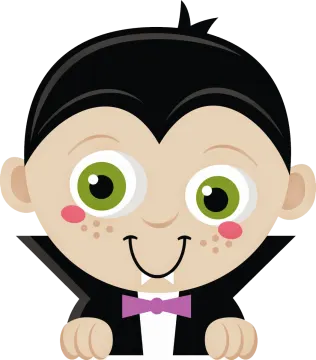 a cartoon monkey with green eyes and a bow tie
