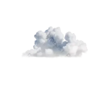 a pile of white clouds on a white background