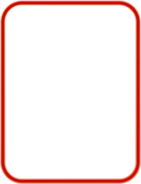 a red frame on a white background