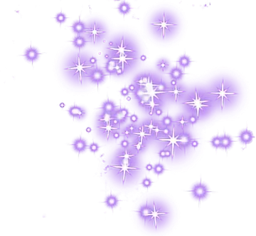 a bunch of purple stars on a white background