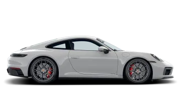 a white porsche sports car