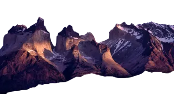 a group of mountains with snow on them