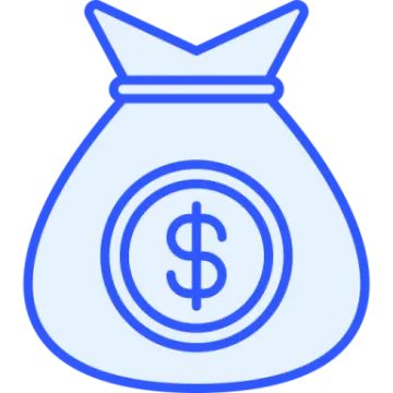 a bag of money