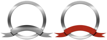 a pair of scissors and a red ribbon