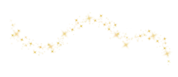 gold stars on a white background