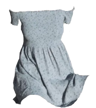 a baby girl's dress on a white background