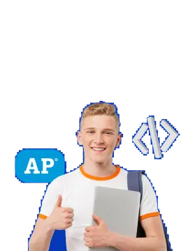 a young man holding a tablet and pointing at the camera