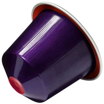 a roll of purple tape on a white background
