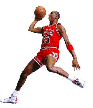 a man with a basketball ball in his hand