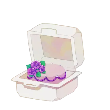 the box is white
