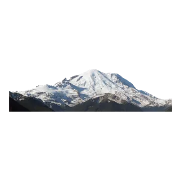 a snow covered mountain