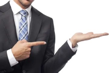 a man wearing a suit