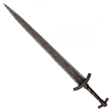 a sword on a white background
