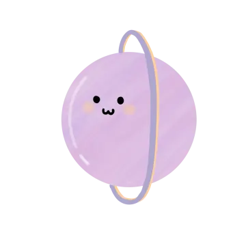 a purple ball with a smiley face on it