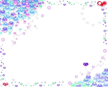 a white background with lots of different colored bubbles