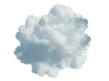 a cloud in the sky